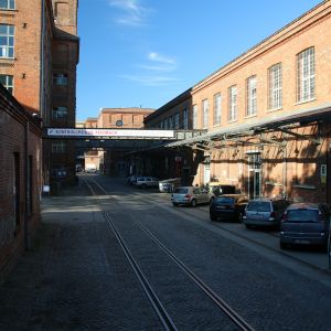 Blick entlang Halle 3